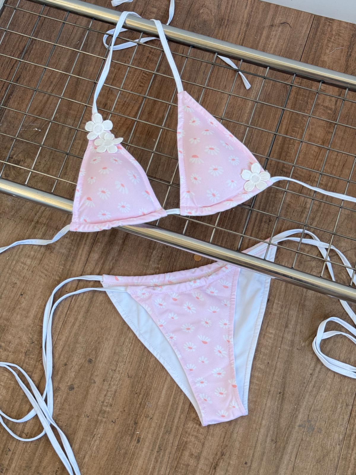 #VNMOLLY11 Cute Flowers Pinkish Bikini