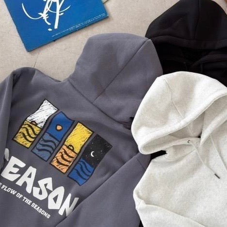 「買2件送頸巾 新年前到貨」#C263 Season Hoodie - Idiot Sandwich Apparel Limited -