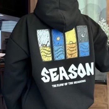 「買2件送頸巾 新年前到貨」#C263 Season Hoodie - Idiot Sandwich Apparel Limited -