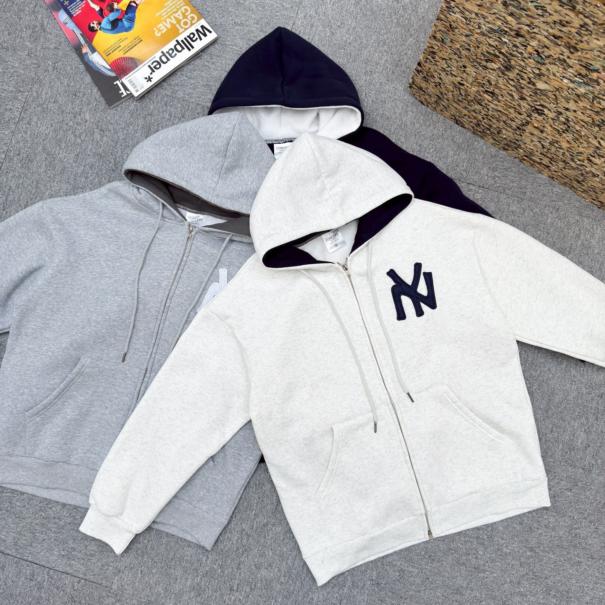 #C415 NY Double stranded Hoodie