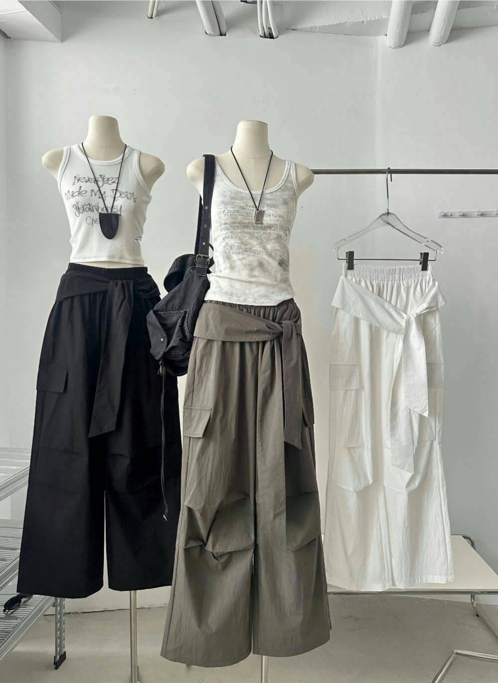 「$59最低團」#MD26 Chic Cargo Pants - Idiot Sandwich Apparel Limited -