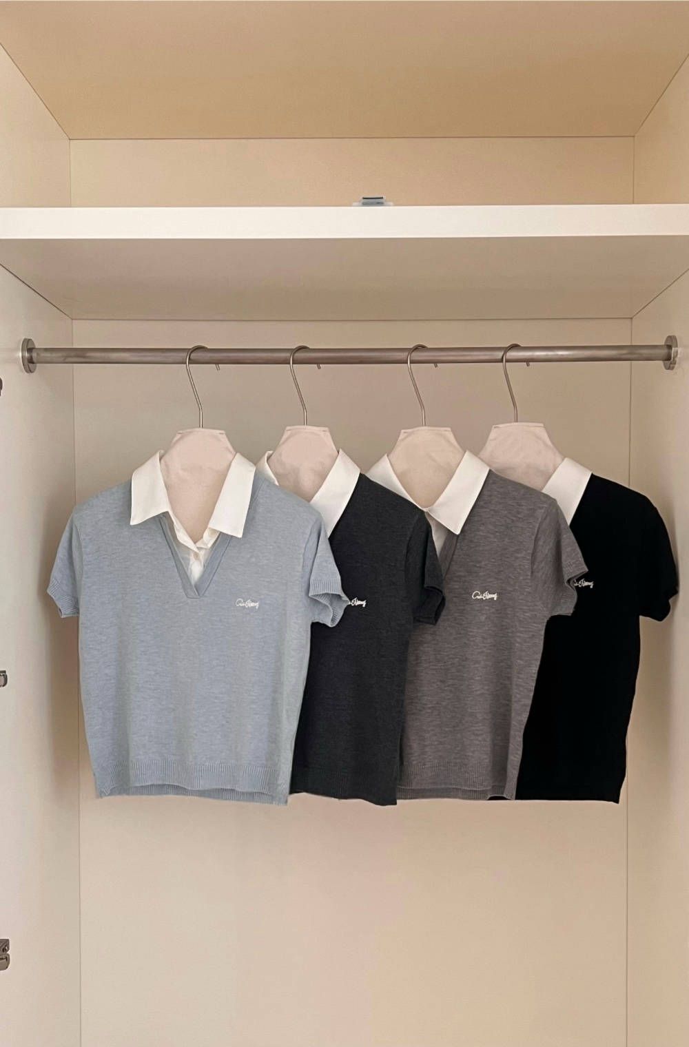「$59最低團」#MD29 Collared Comfort Top - Idiot Sandwich Apparel Limited -
