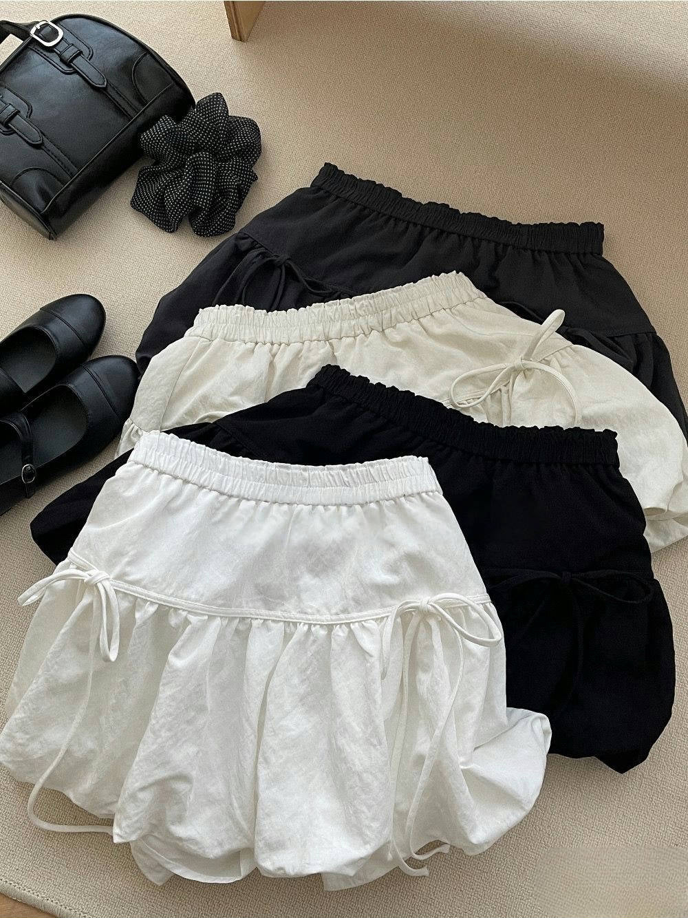 「$59最低團」#MD45 Bridget Balloon Skirt - Idiot Sandwich Apparel Limited -
