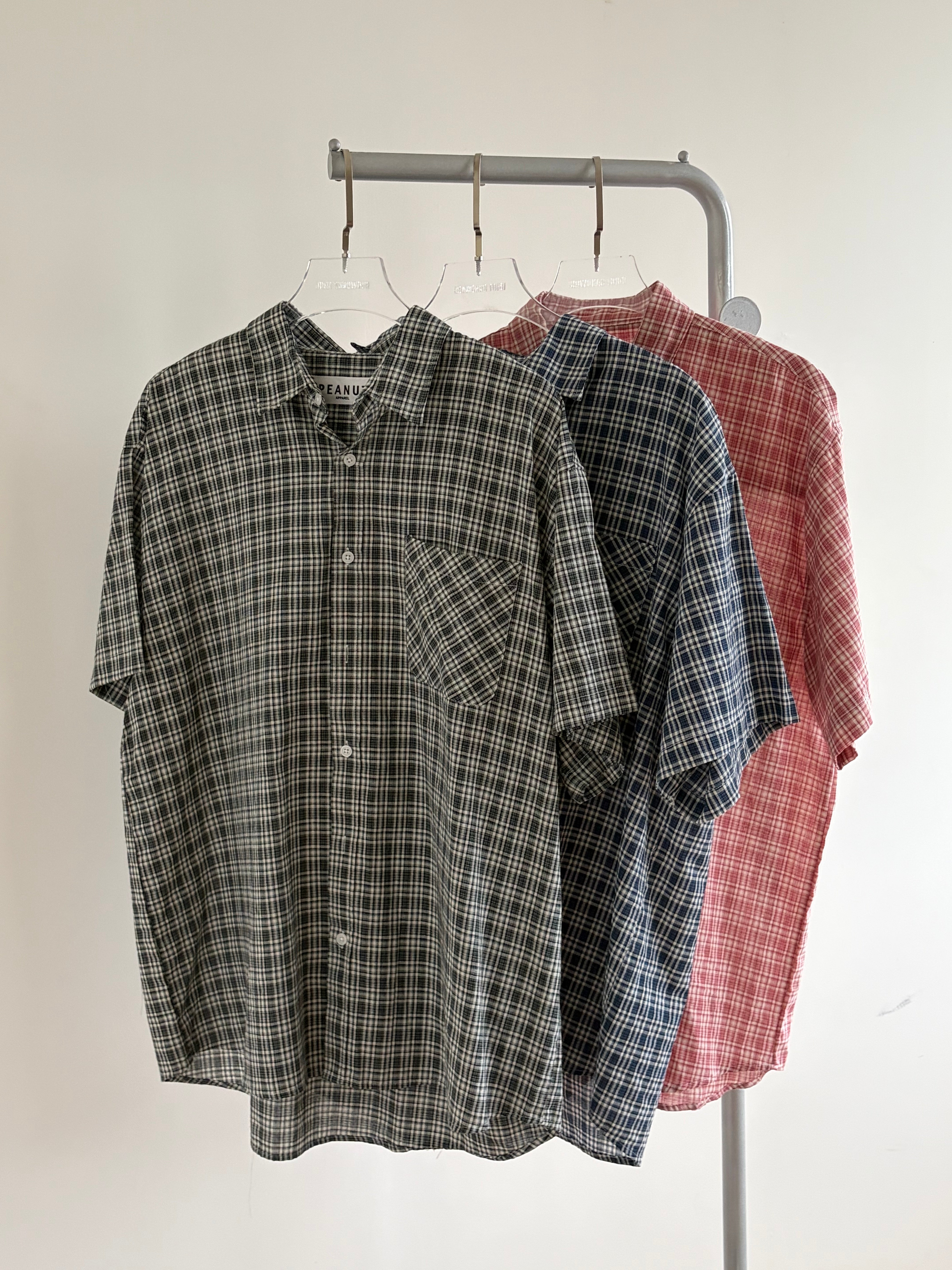 plaid polo shirt