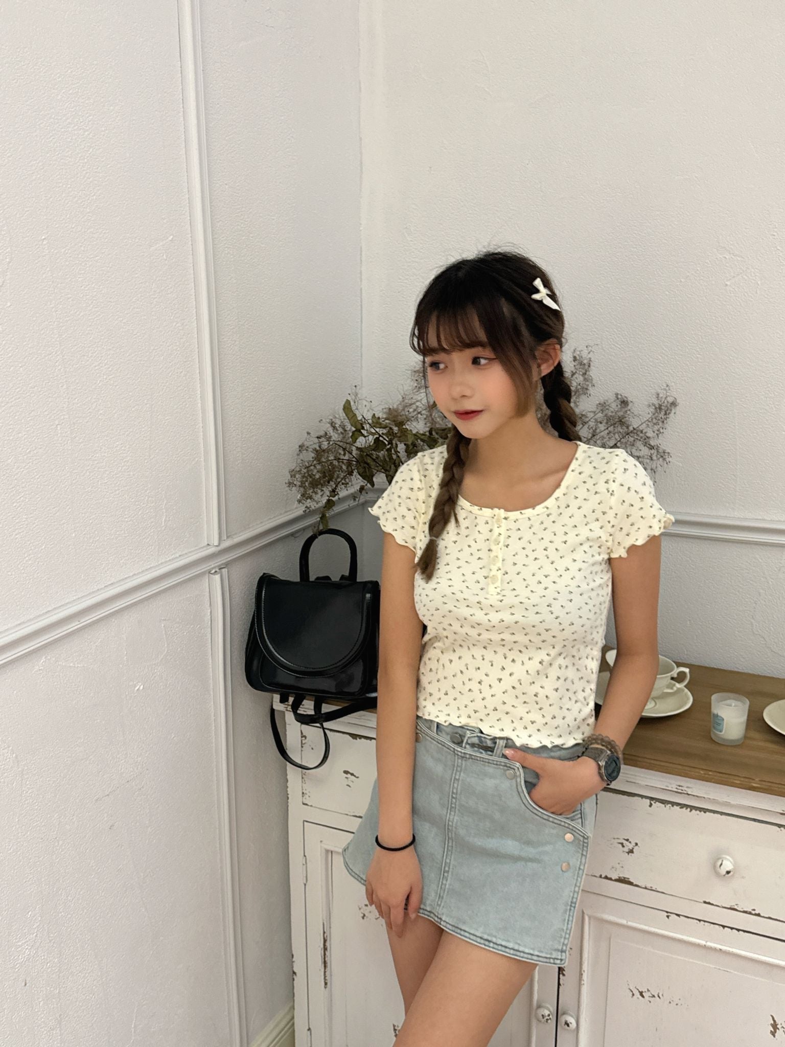 #LP86 2-ways Denim Skirt