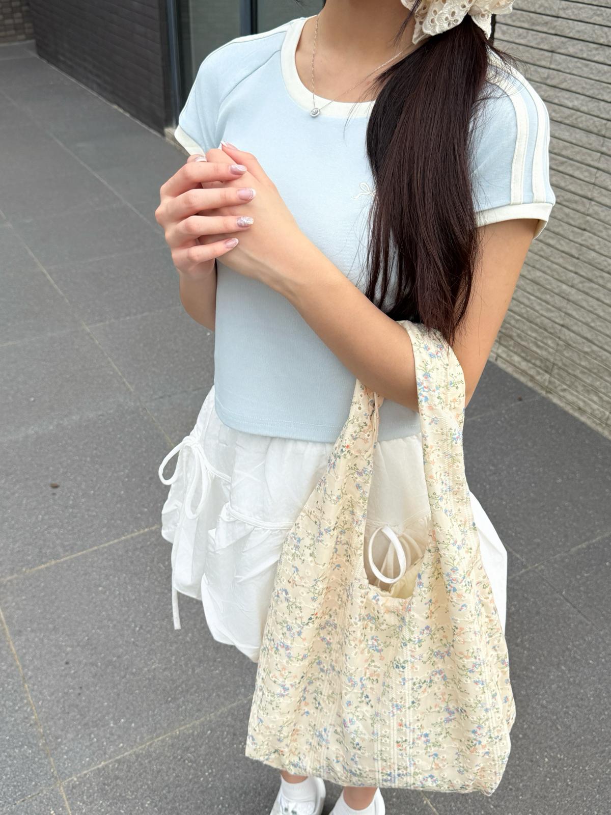 #IS170 Floral Handle Bag