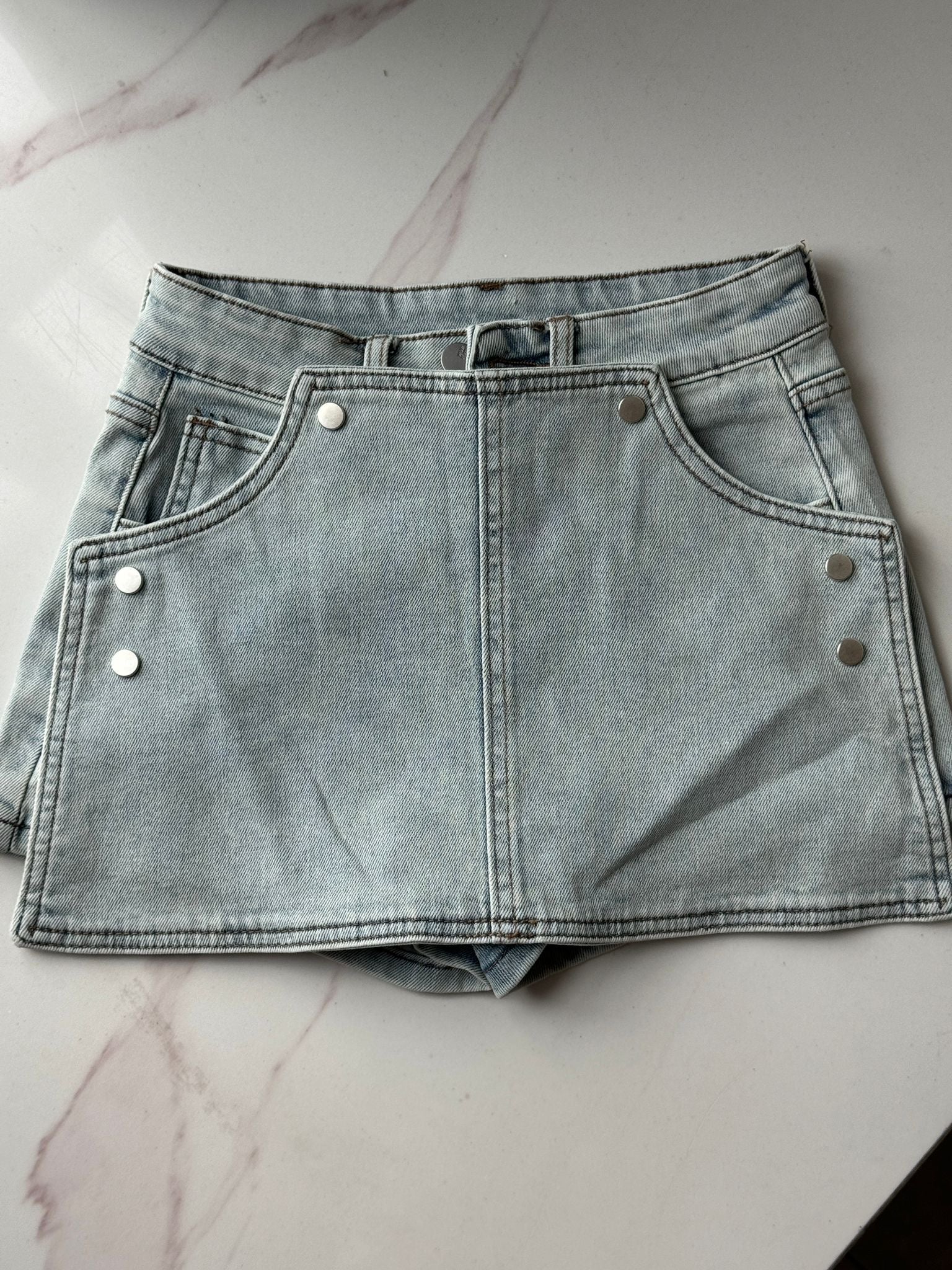 #LP86 2-ways Denim Skirt