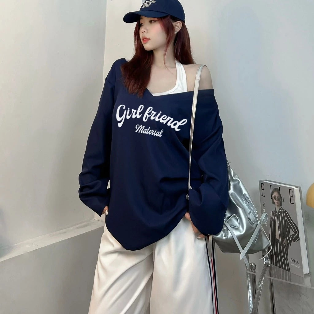 #VNFF01 Girlfriend Material 掛脖上衣
