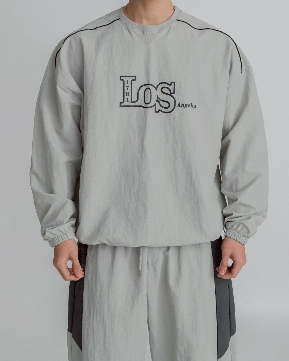 #C418 Los Angeles Topstitch Long Sleeved Tee