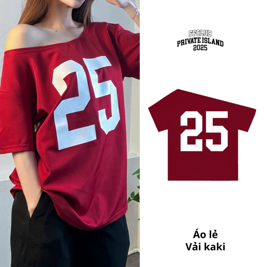 #VNFF02 25 One-side off shoulder top
