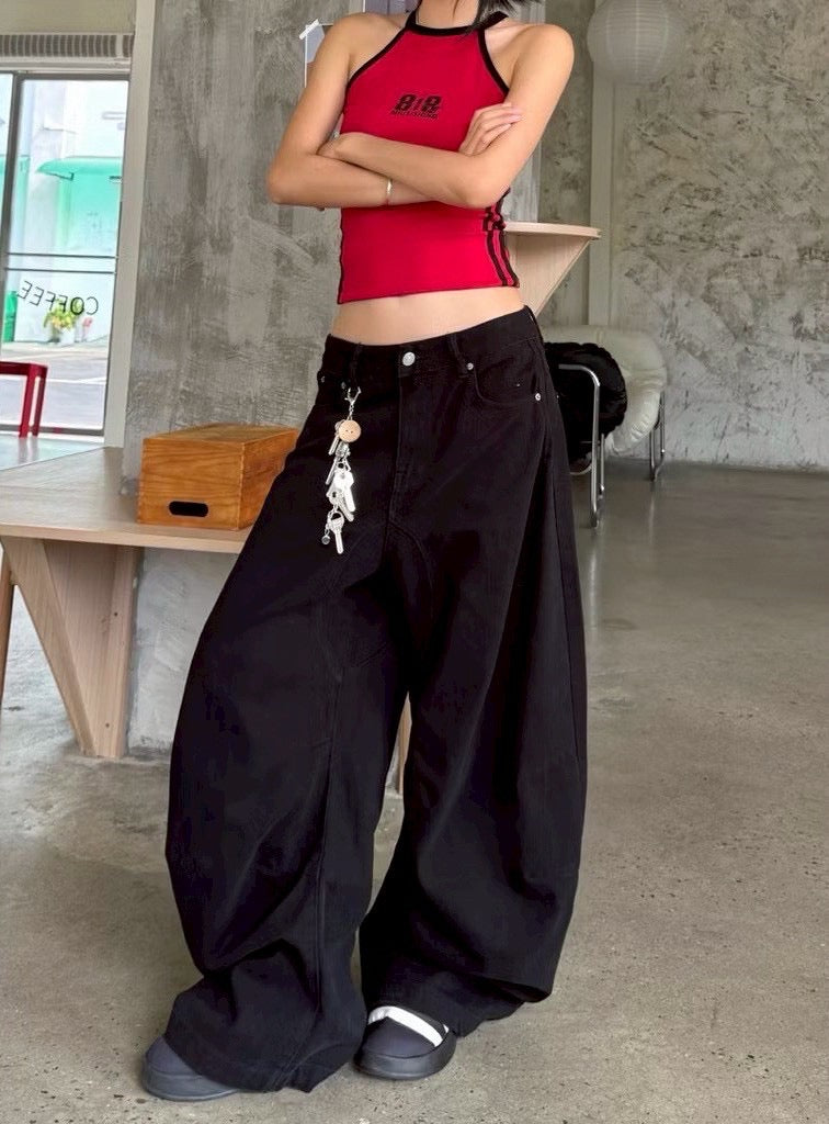 #C417 Cargo Curved Pants
