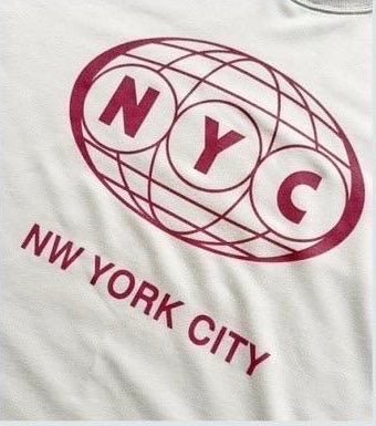 #C106 NYC printed T-shirt - Idiot Sandwich HK-