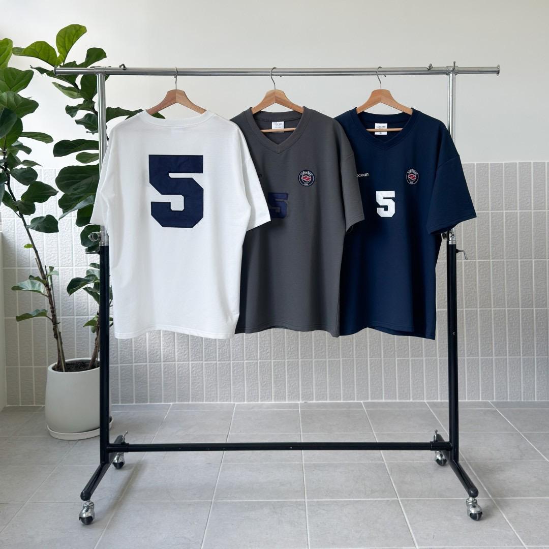 #C174 V - neck No.5 Jersey - Idiot Sandwich HK -