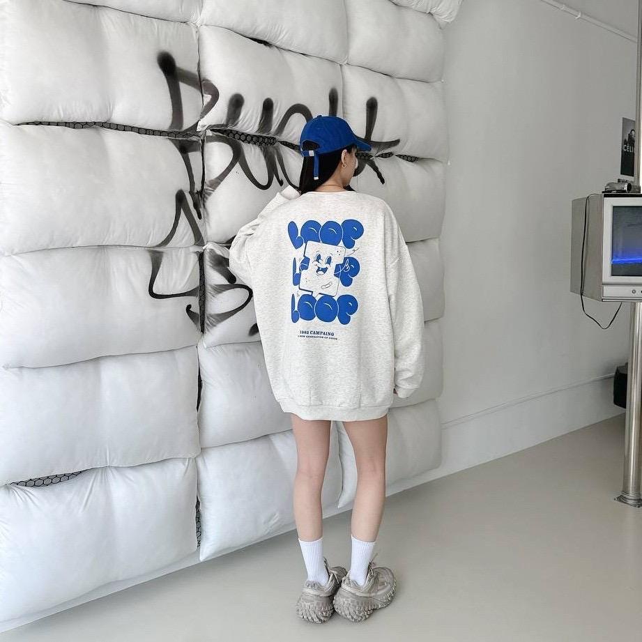 #C177 LOOP Graffiti Sweatshirt - Idiot Sandwich HK -
