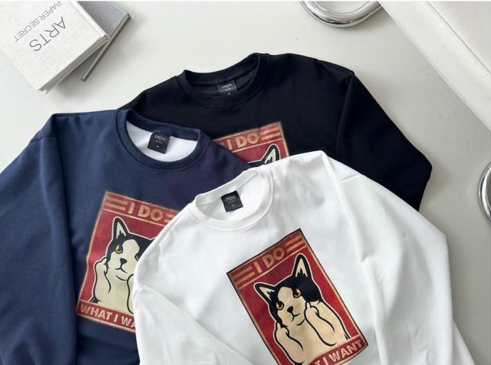#C193 'I DO' Cat Sweatshirt - Idiot Sandwich HK -