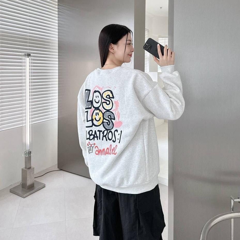 #C224 LOS LOS Sweatshirt 厚磅刷毛布 - Idiot Sandwich HK -