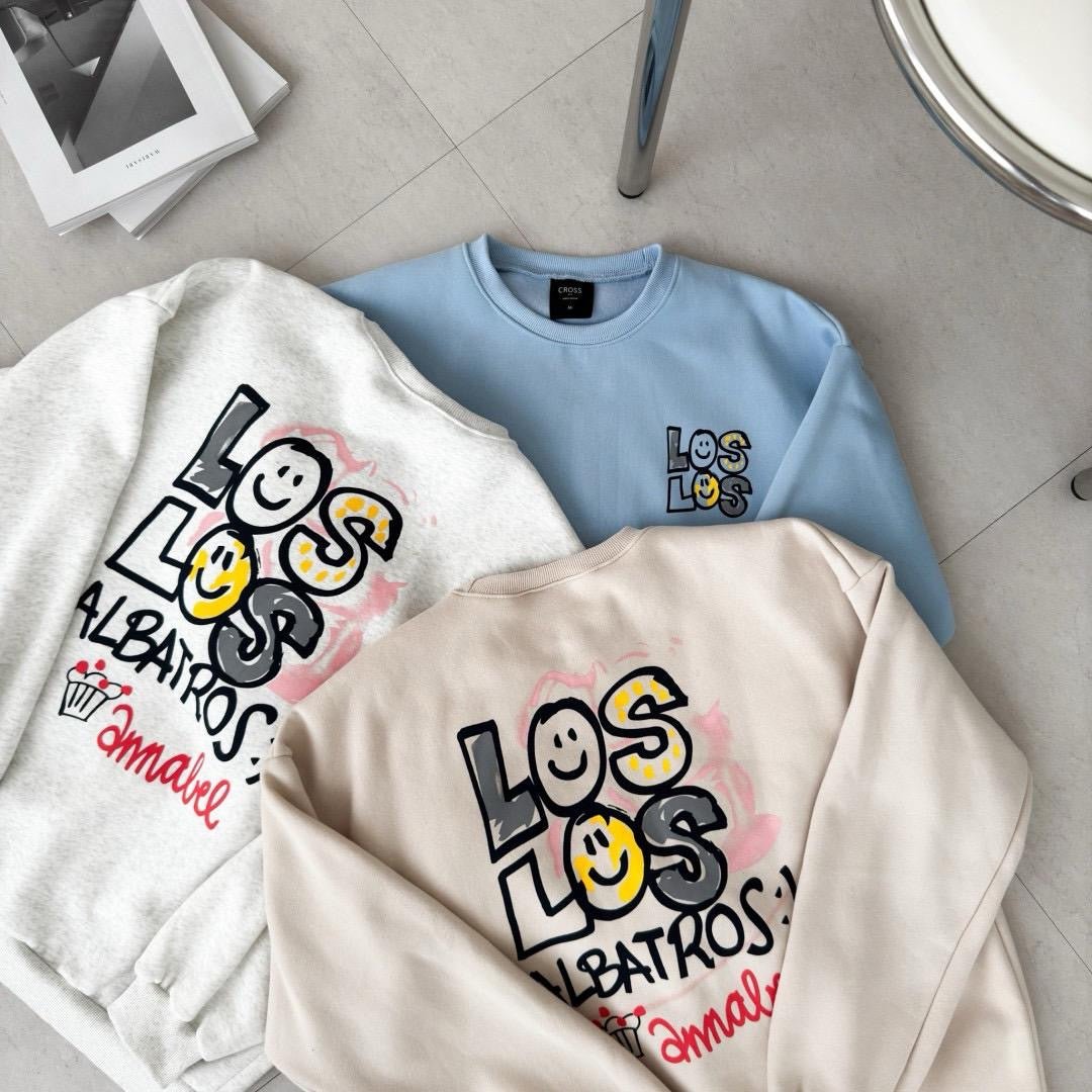 #C224 LOS LOS Sweatshirt 厚磅刷毛布 - Idiot Sandwich HK -