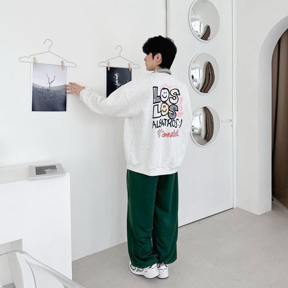 #C224 LOS LOS Sweatshirt 厚磅刷毛布 - Idiot Sandwich HK -