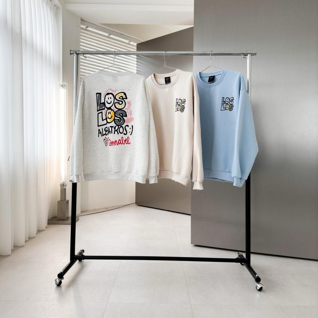 #C224 LOS LOS Sweatshirt 厚磅刷毛布 - Idiot Sandwich HK -