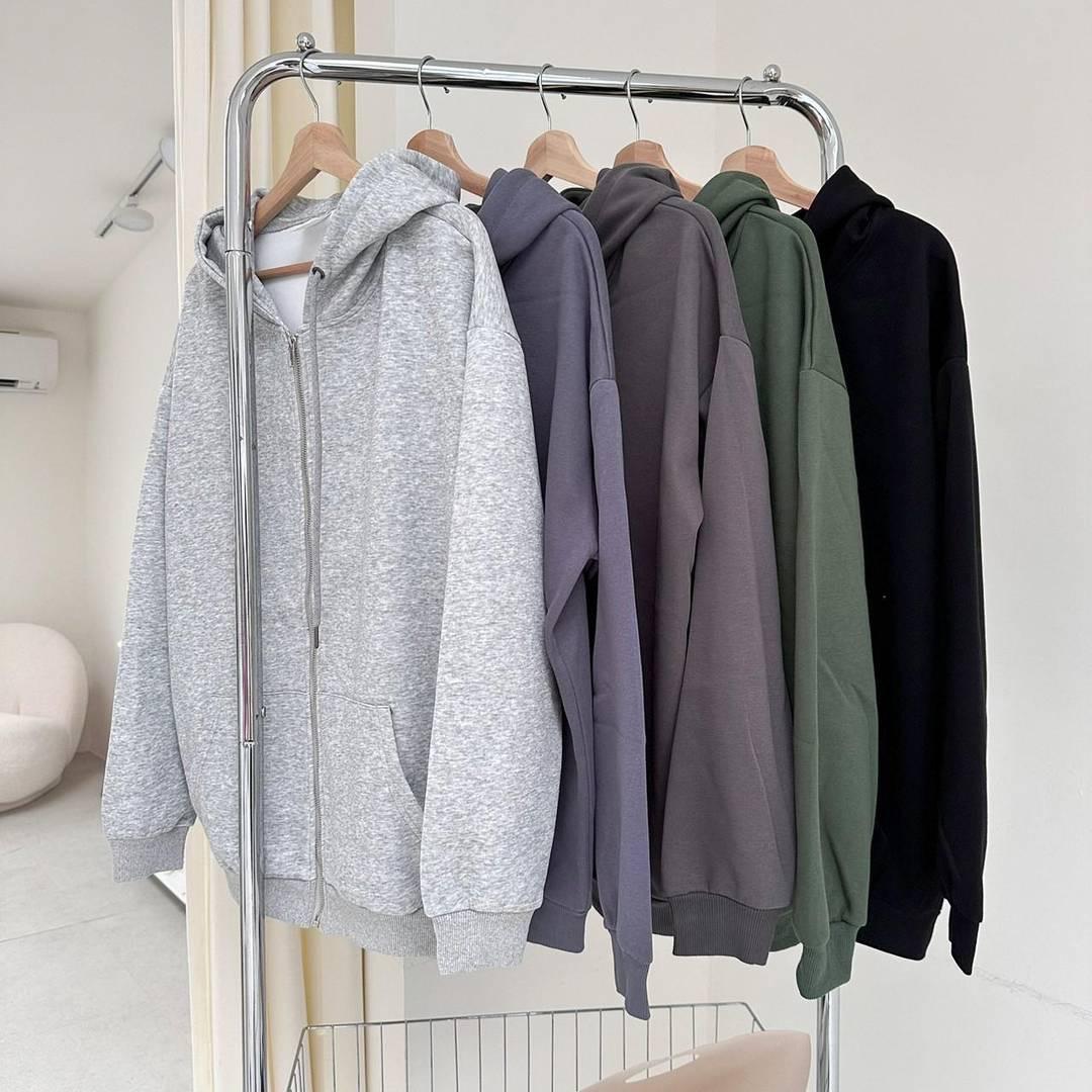#C249 Solid Color Hoodie - Idiot Sandwich Apparel Limited -