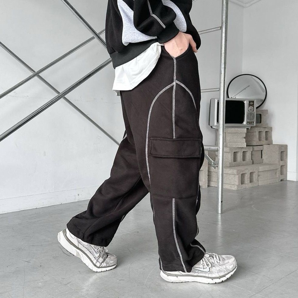 #C268 Seam Line Sweatpants - Idiot Sandwich Apparel Limited -