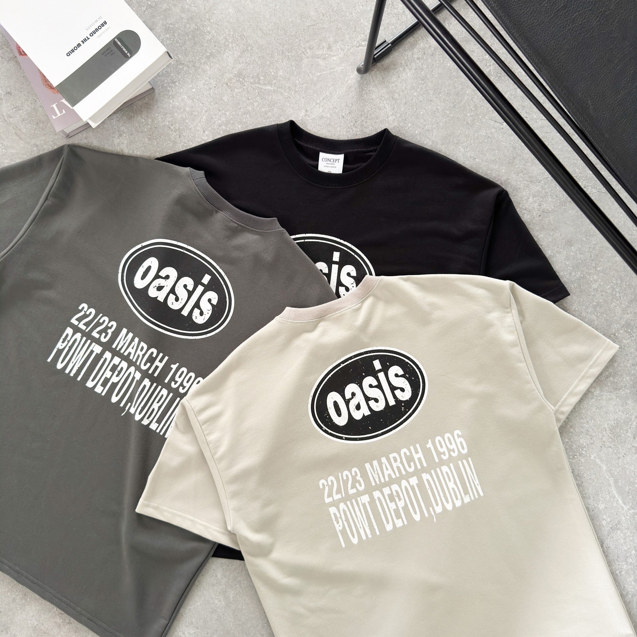 #C332 Oasis T-shirt - Idiot Sandwich Apparel Limited -