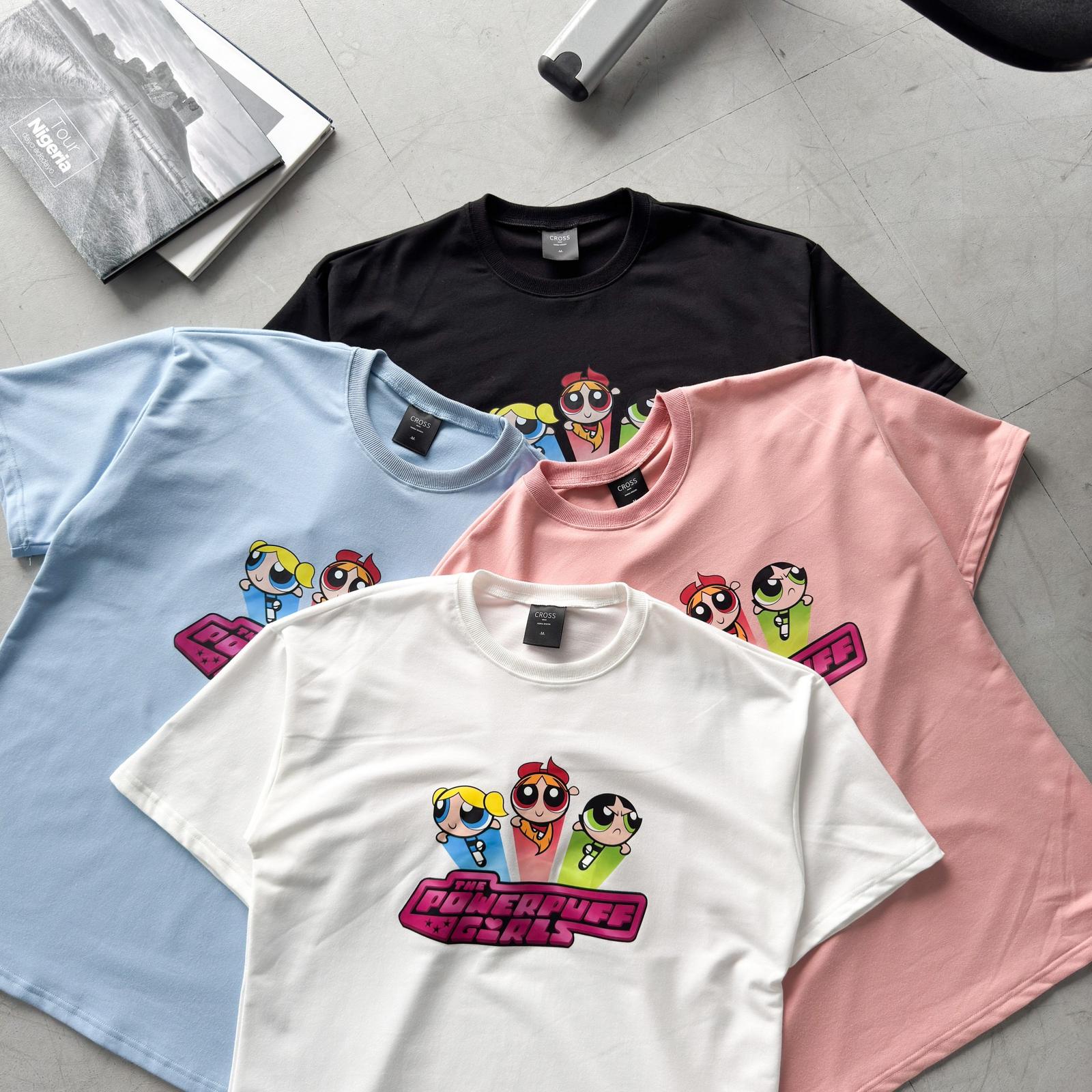 C371 PowerPuff Girls T-shirt - Idiot Sandwich Apparel Limited -