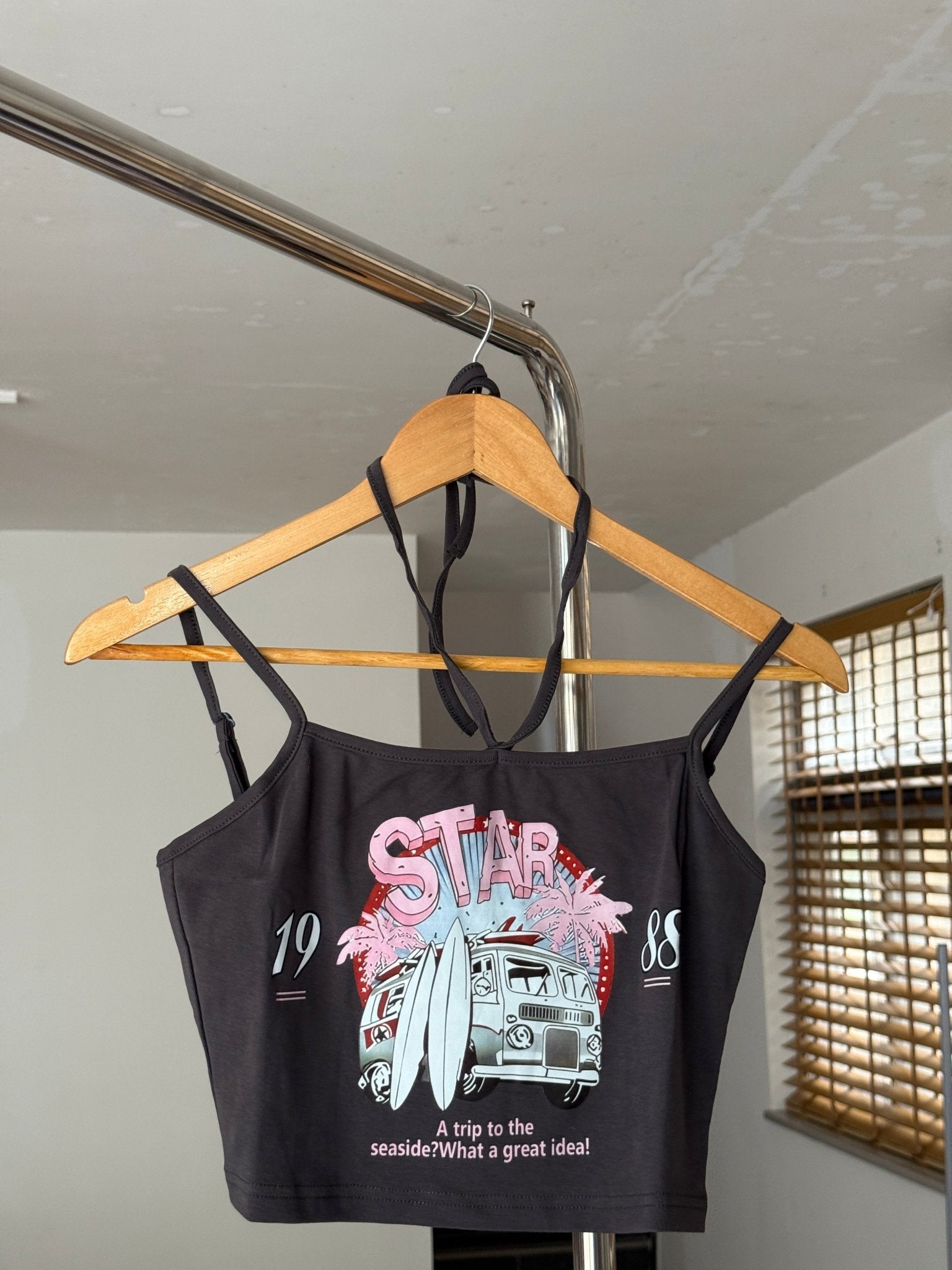 #IS129 Star Bus Tank - Idiot Sandwich Apparel Limited -