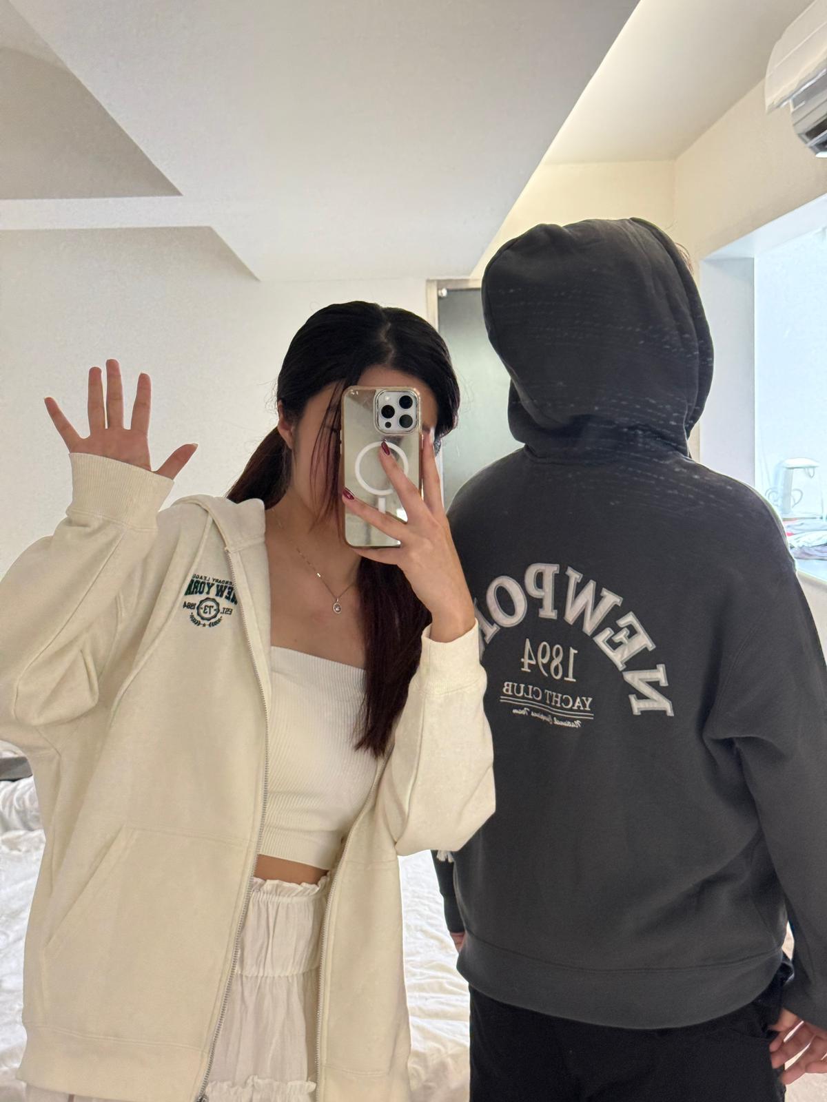 IS168 New York 1984 Zipper Hoodie - Idiot Sandwich Apparel Limited -