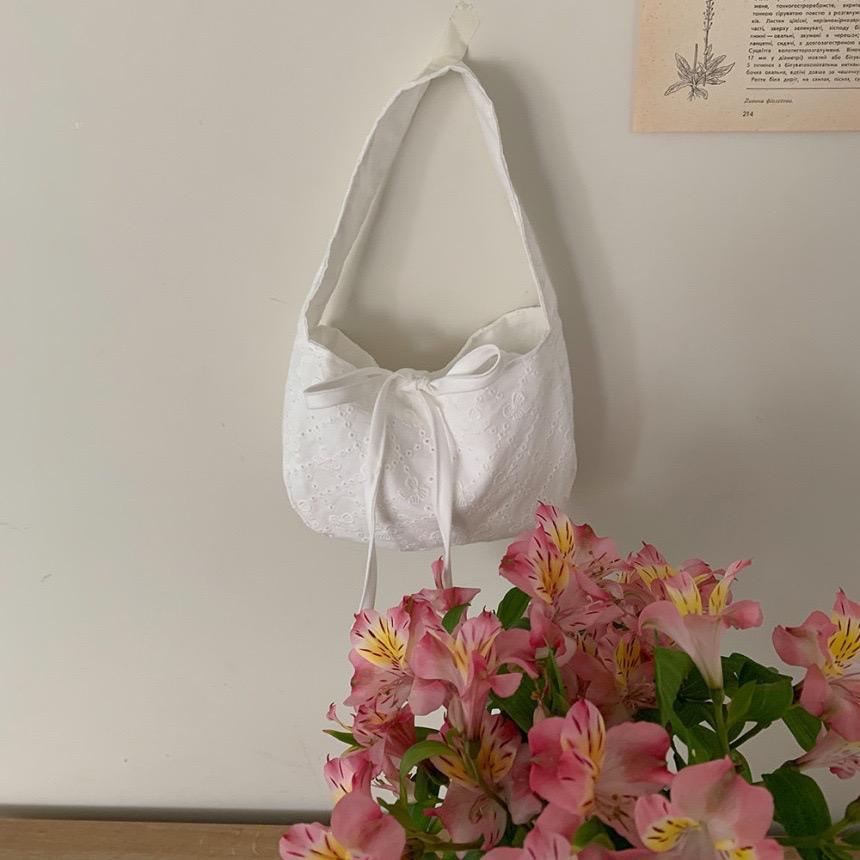 IS172 Ribbon Hobo Bag - Idiot Sandwich Apparel Limited -