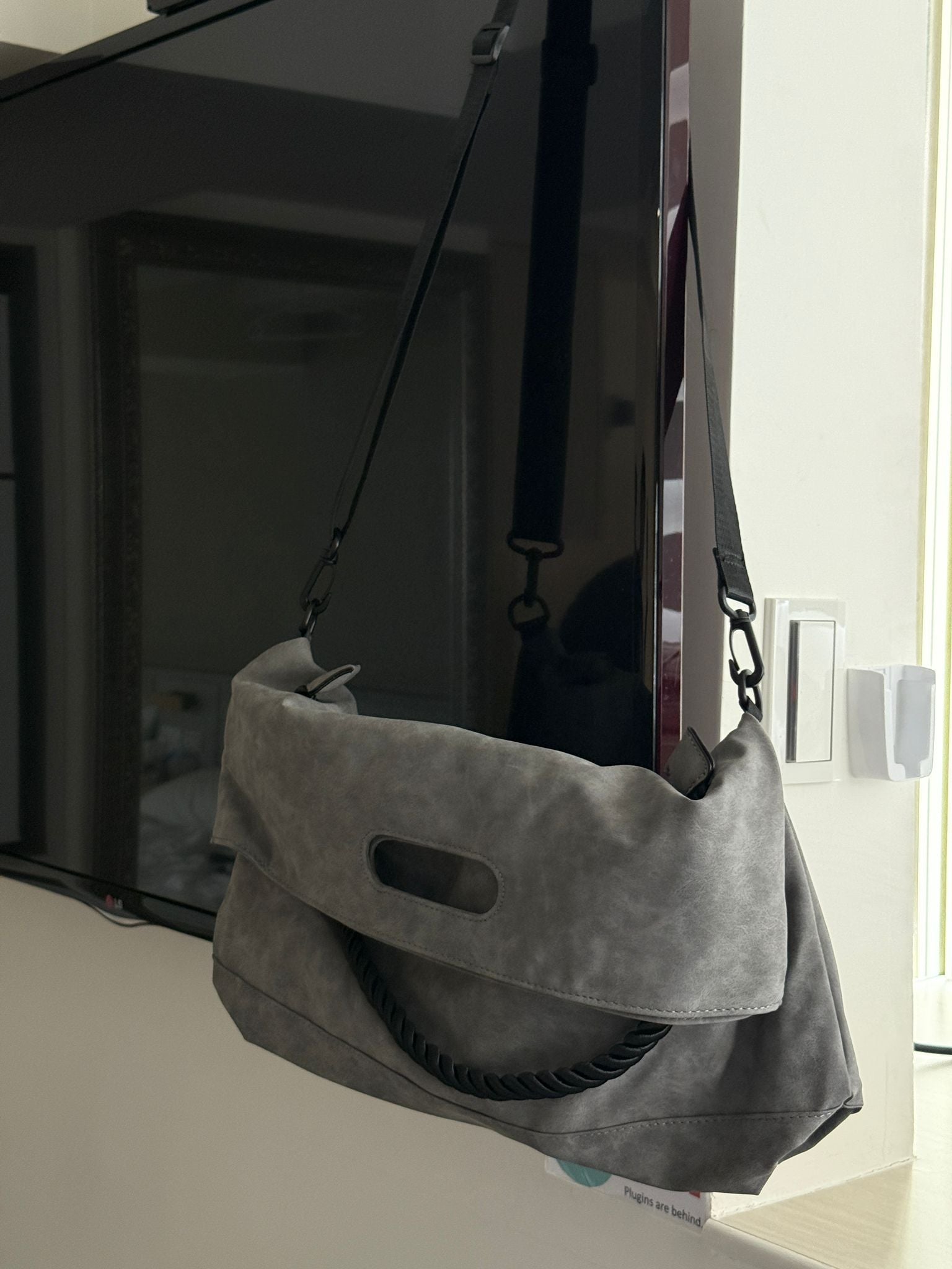 IS175 Gorpcore Nubuck Leather Bag - Idiot Sandwich Apparel Limited -