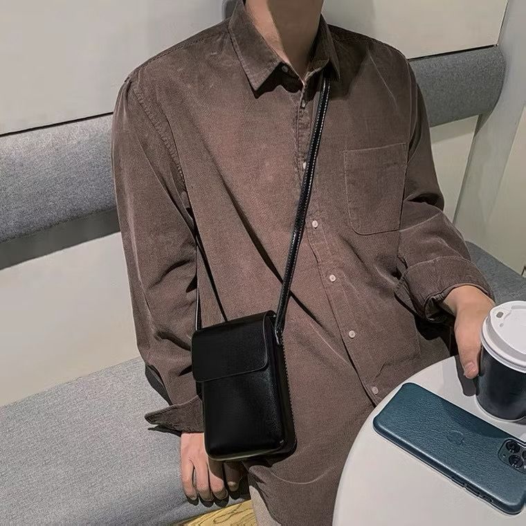 IS180 Tiny Leather Crossbody Bag - Idiot Sandwich Apparel Limited -