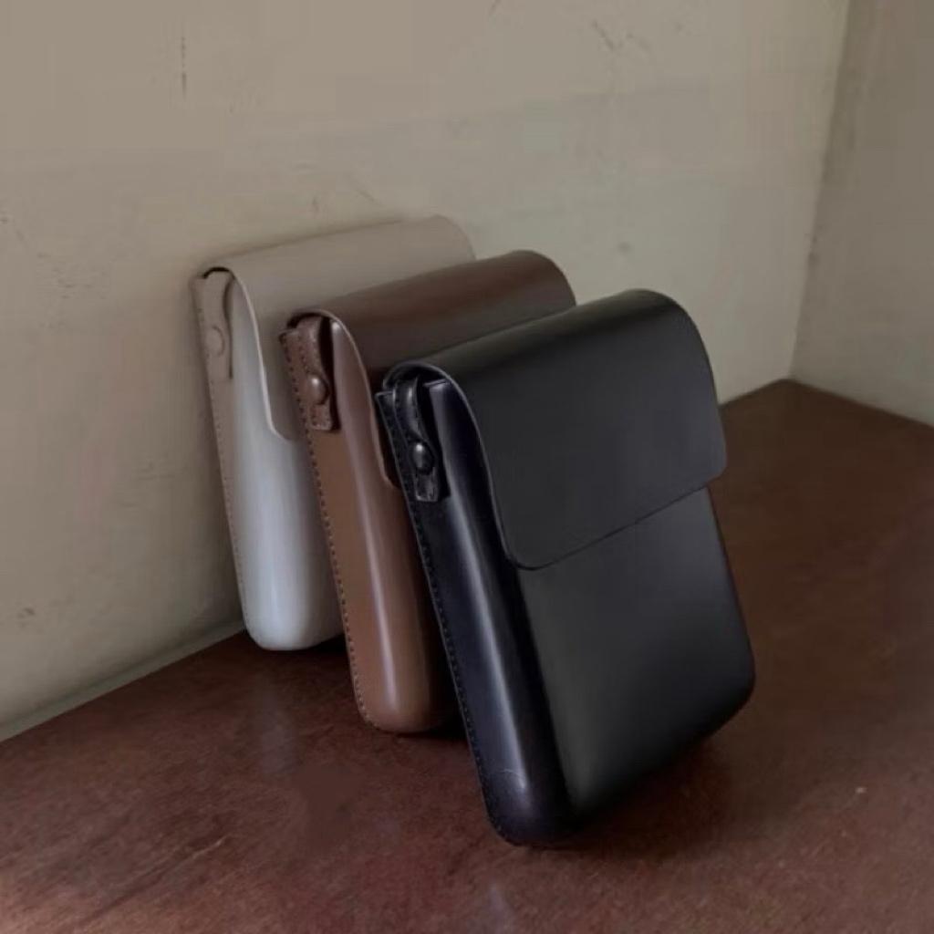 IS180 Tiny Leather Crossbody Bag - Idiot Sandwich Apparel Limited -