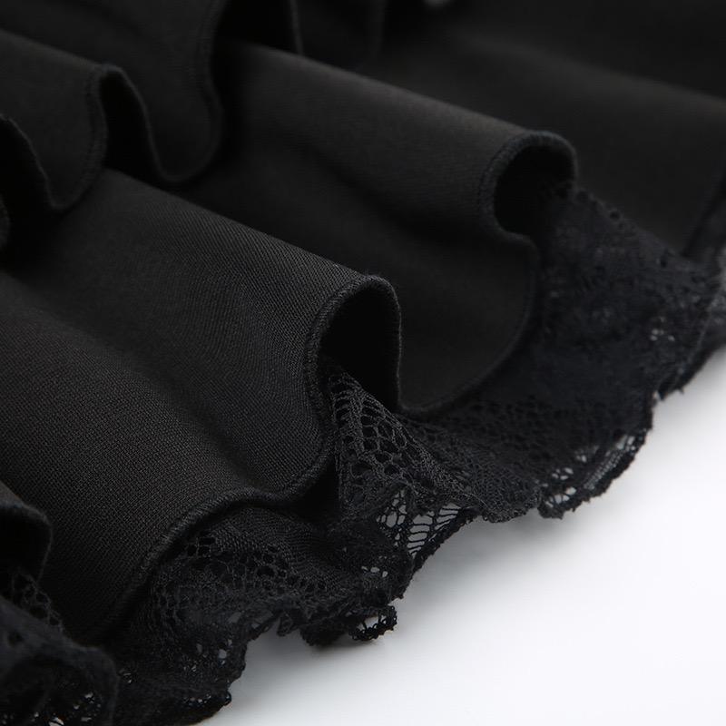 #IS40 Ribbon Lace Skirt - Idiot Sandwich HK-