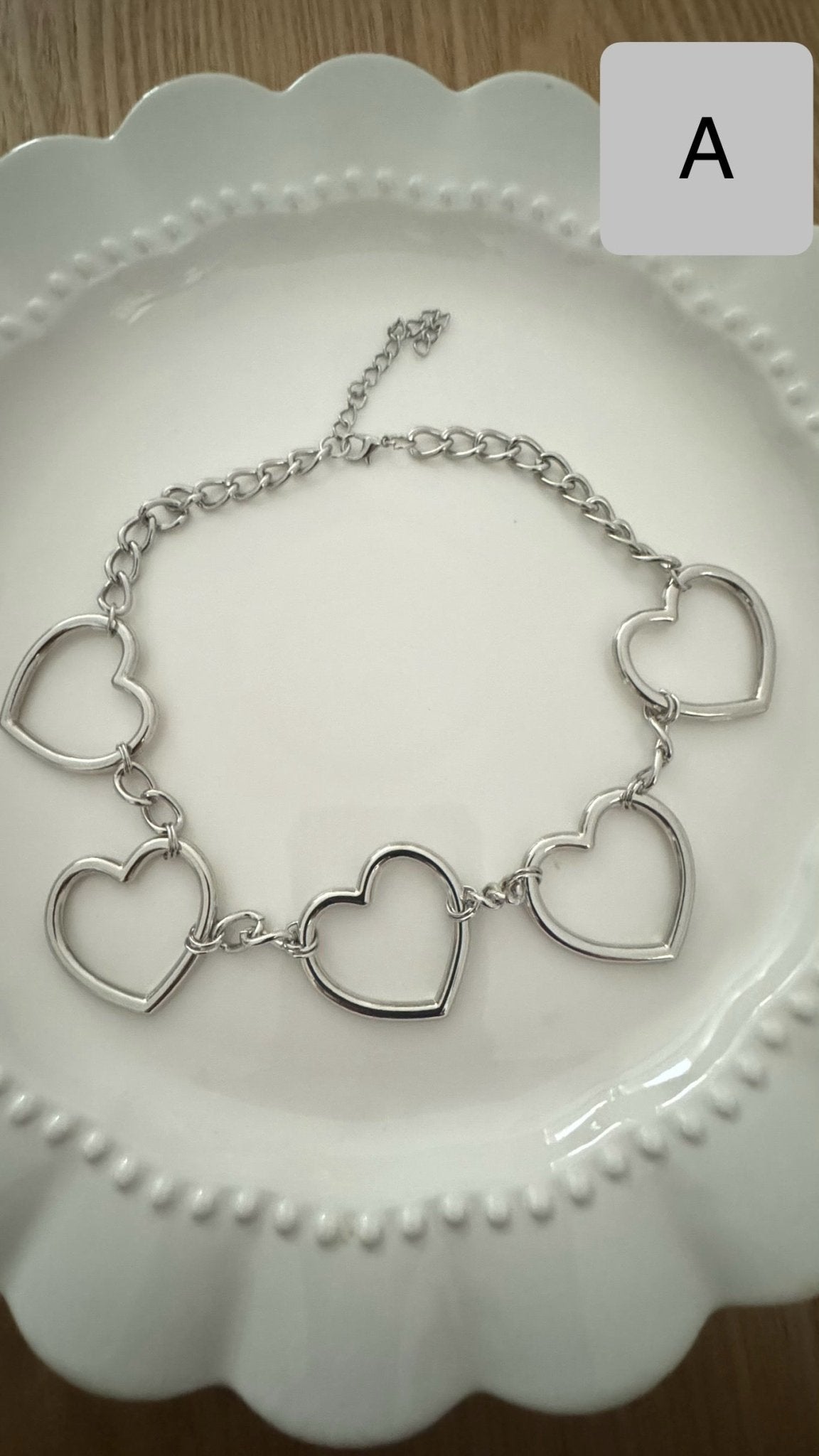 #IS62 Simple metal necklace - Idiot Sandwich HK -