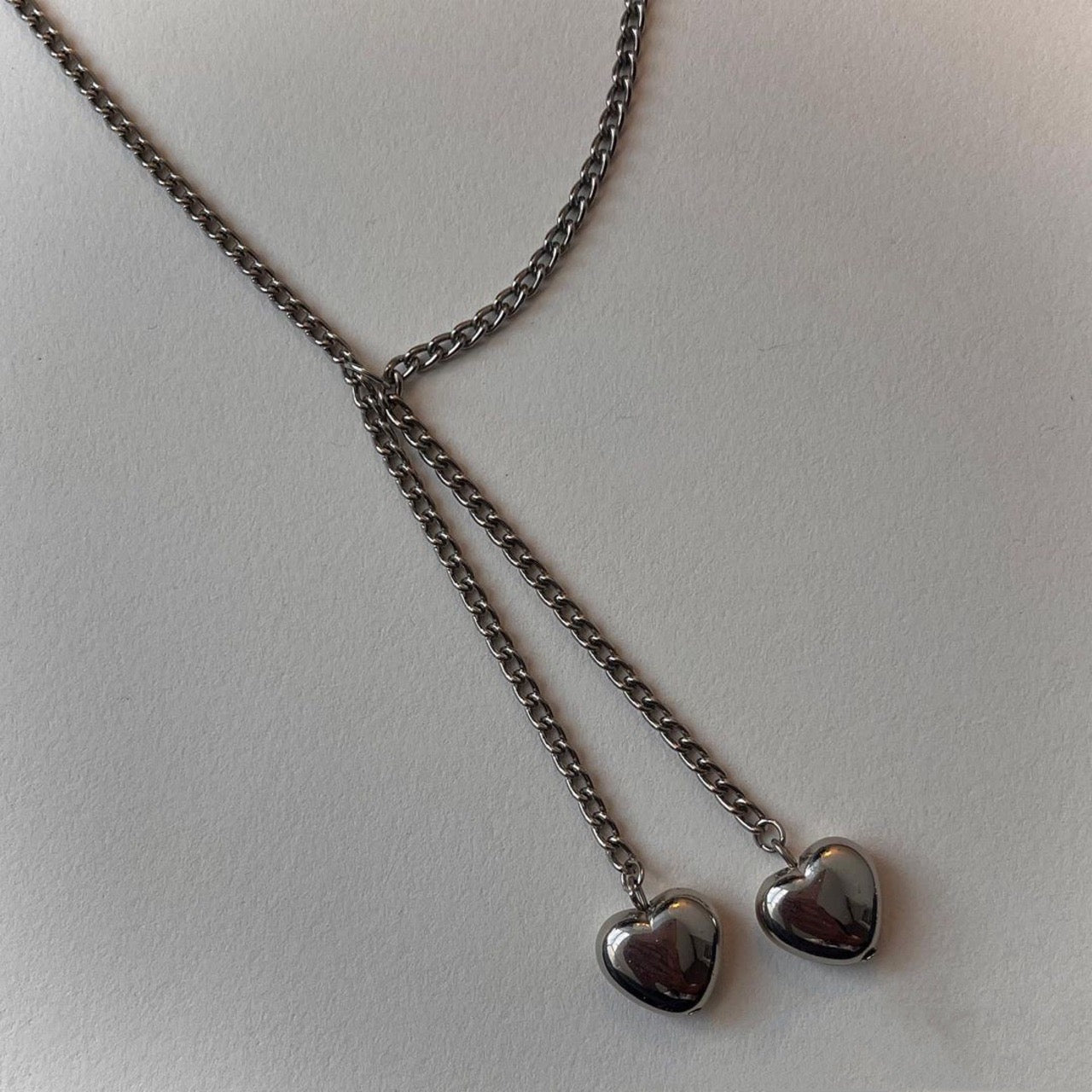 #IS62 Simple metal necklace - Idiot Sandwich HK -