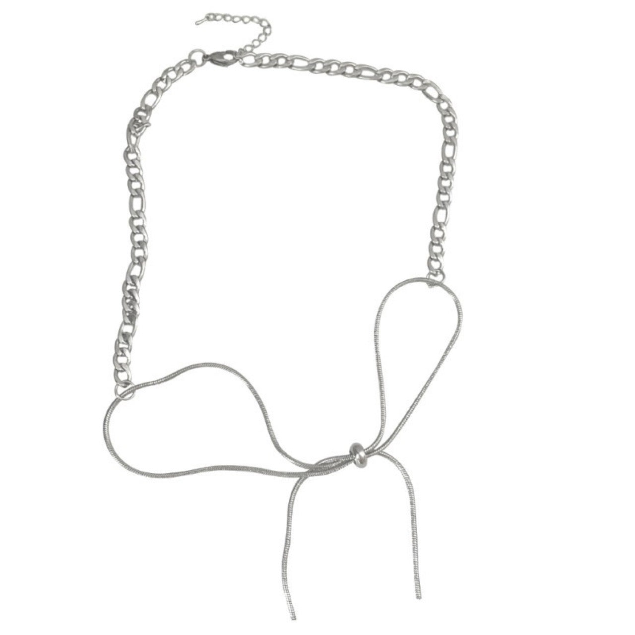 #IS62 Simple metal necklace - Idiot Sandwich HK -