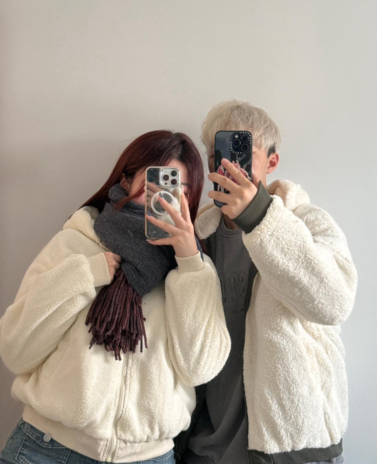 #IS70 Two - ways Fleece Hooded Jacket - Idiot Sandwich HK -