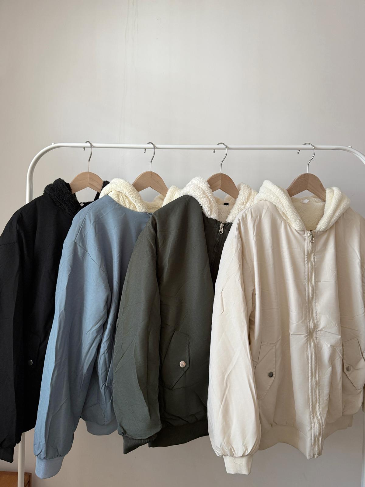 #IS70 Two - ways Fleece Hooded Jacket - Idiot Sandwich HK -