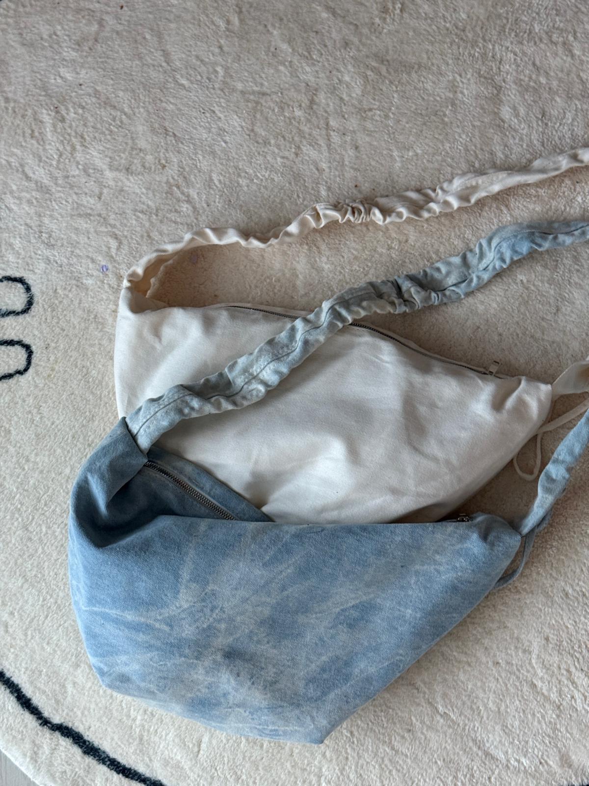 「買一送一」#IS71 Cross Denim Bag - Idiot Sandwich HK -
