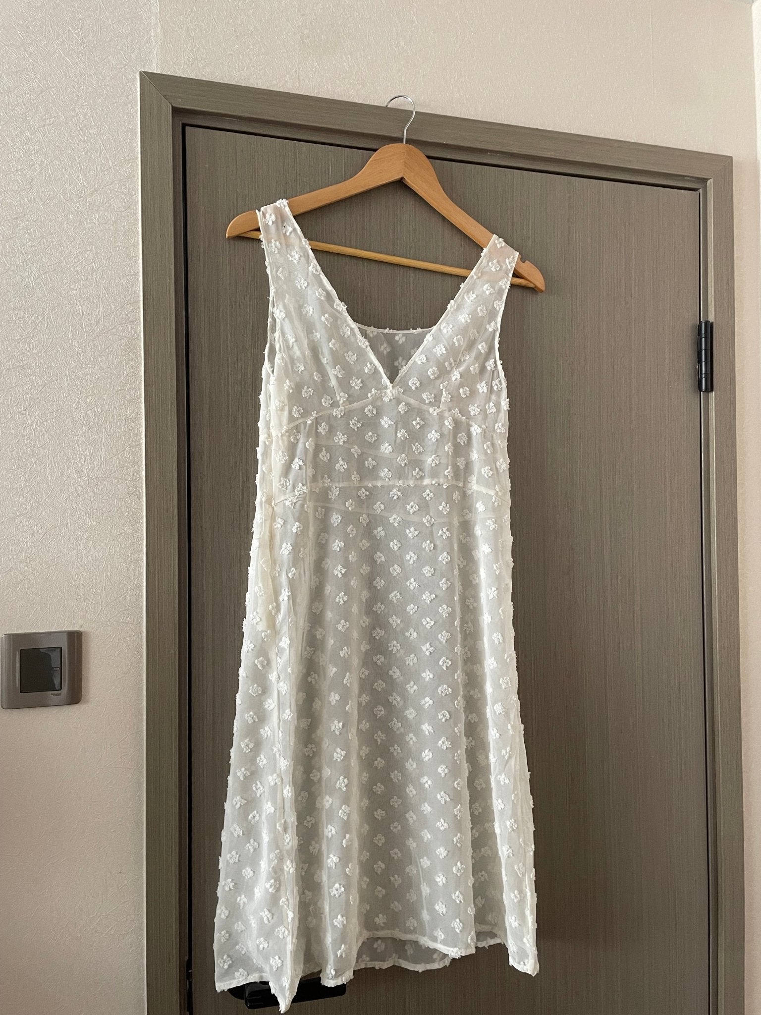 #LP29 Floral Lace Layered Dress - Idiot Sandwich Apparel Limited -