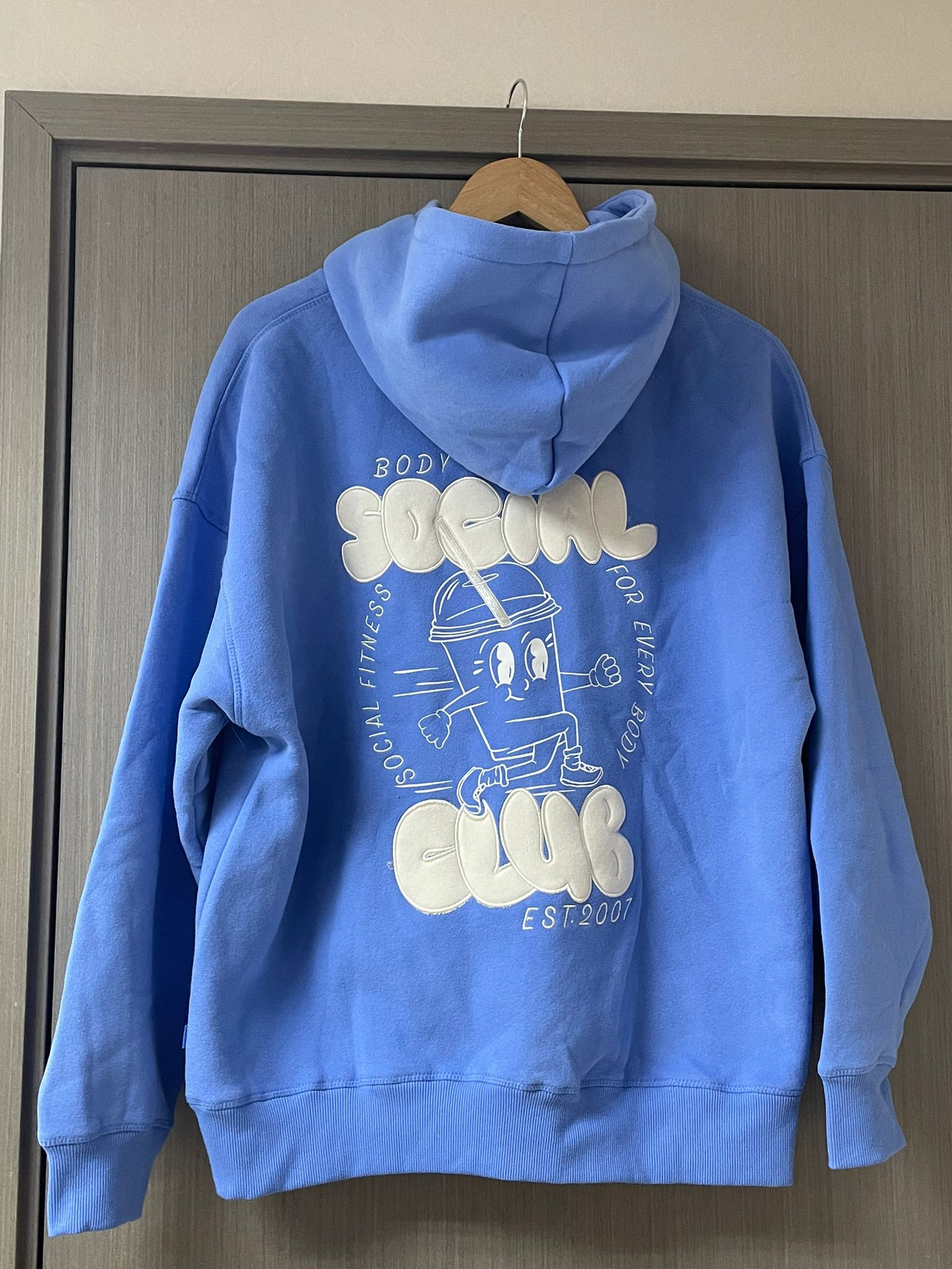 LP34 Social Fitness Club Hoodie - Idiot Sandwich Apparel Limited -
