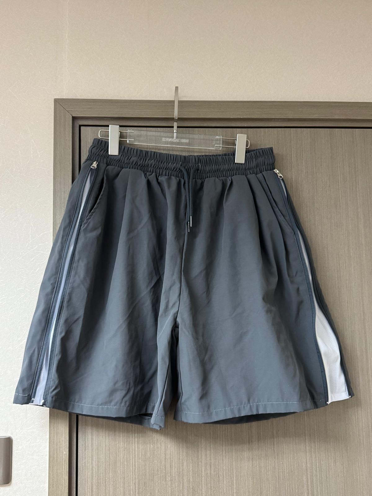 LP46 Zipper WIndbreaker Shorts - Idiot Sandwich Apparel Limited -