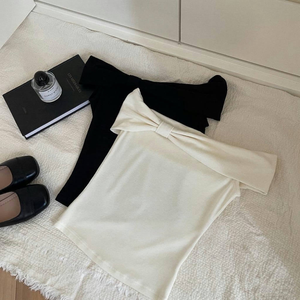 #MD37 Calista Off - Shoulder Top - Idiot Sandwich Apparel Limited -