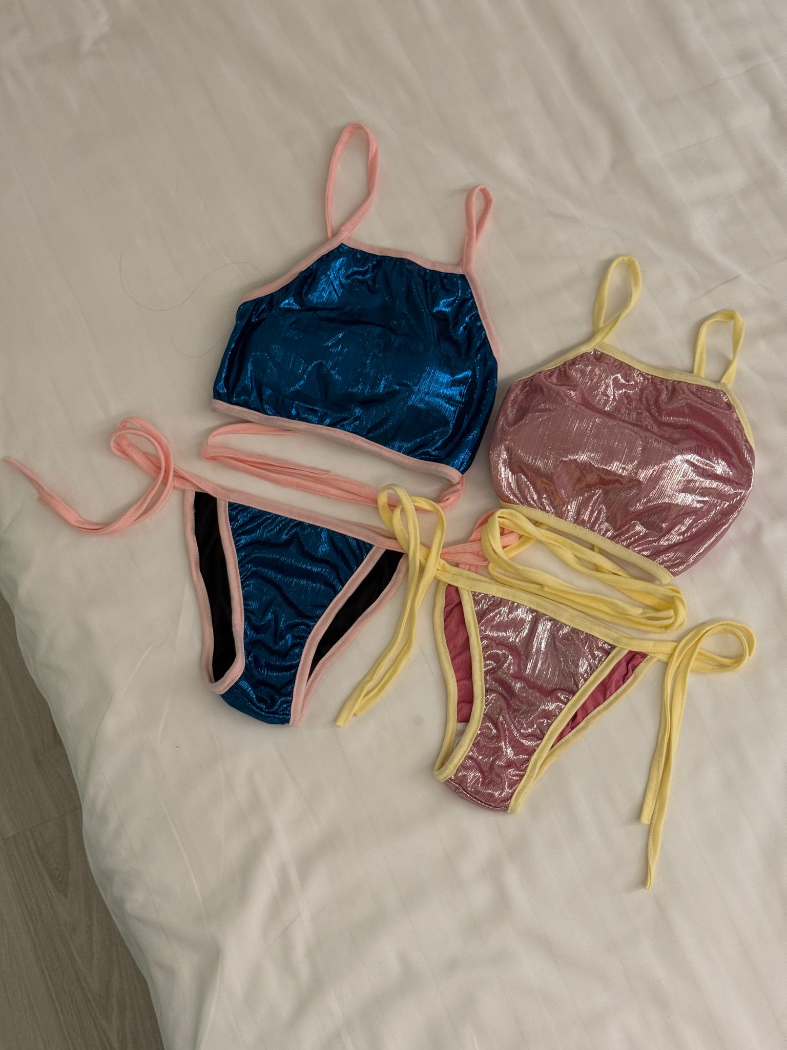 #THBK08 Tropical Twinkle Swim Set - Idiot Sandwich Apparel Limited -