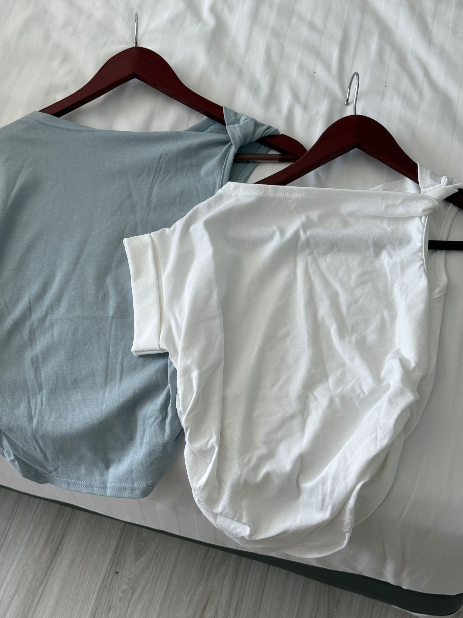 #THBLUE03 Orchid One - shoulder Top - Idiot Sandwich Apparel Limited -