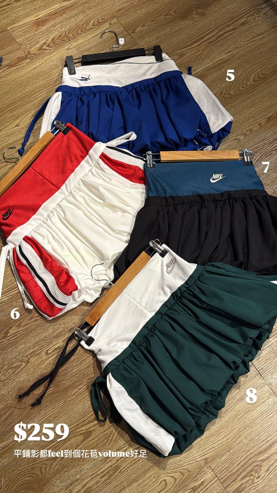 #THVN02 Sporty Remake Skirt - Idiot Sandwich Apparel Limited -