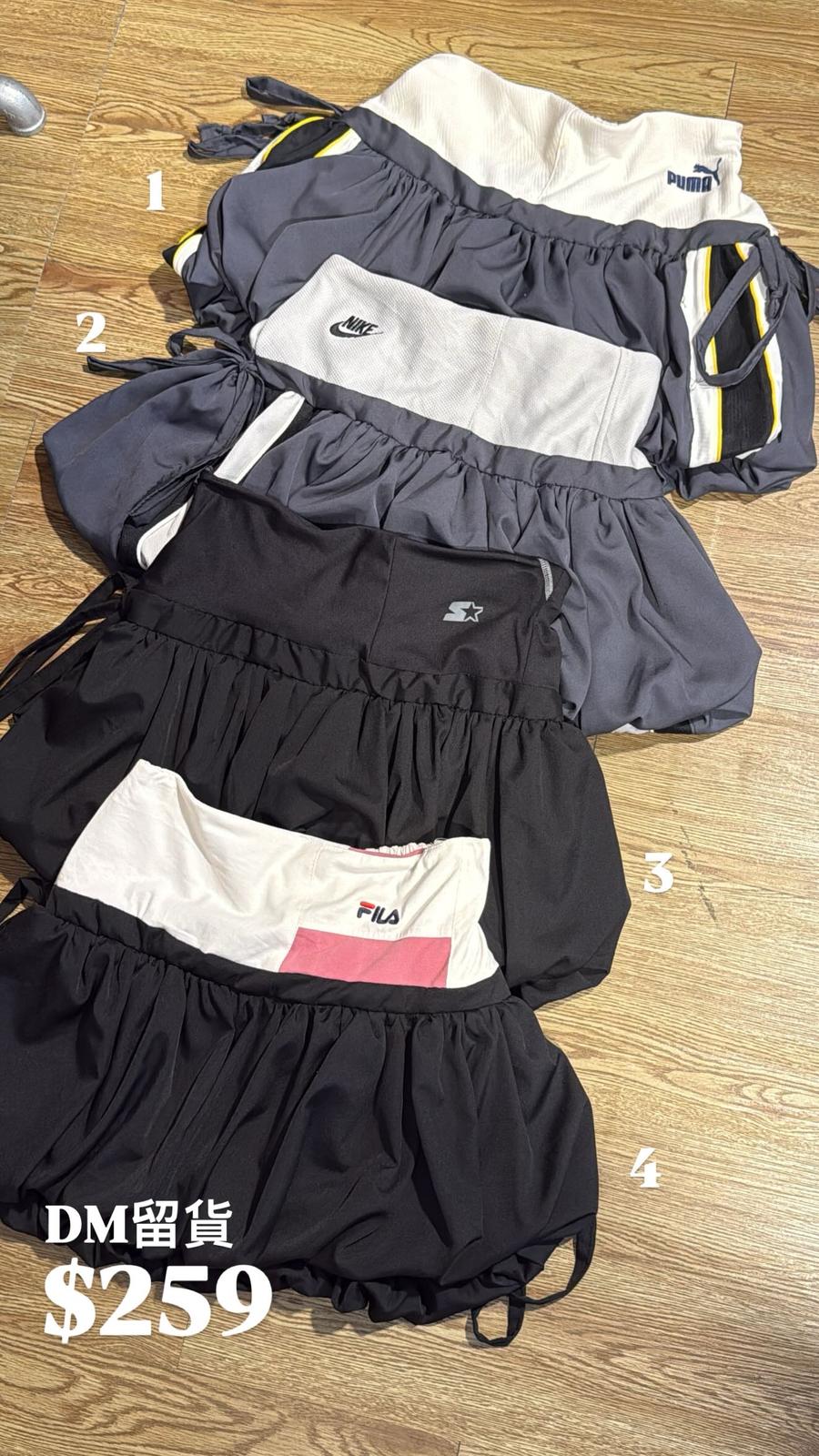 #THVN02 Sporty Remake Skirt - Idiot Sandwich Apparel Limited -