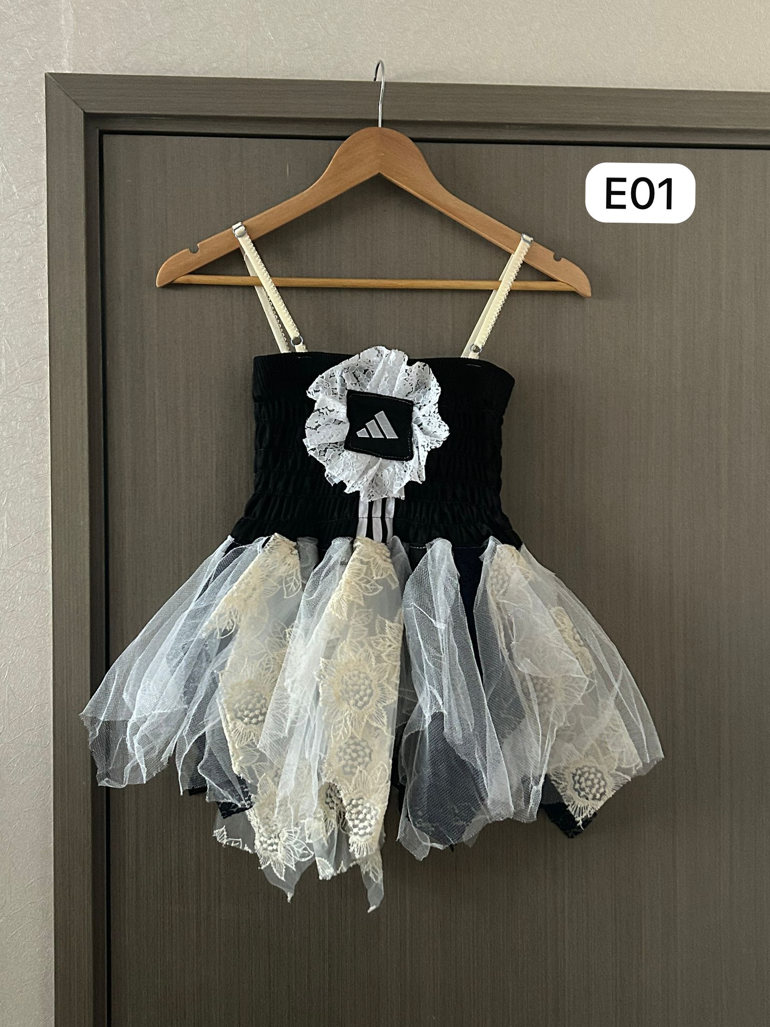 THVN11 Vinatge Remake Lace Dress - Idiot Sandwich Apparel Limited -