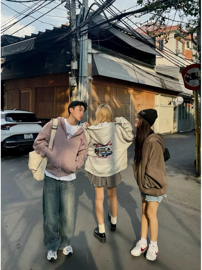 #VNYC03 Car 1996 Zip-up Hoodie